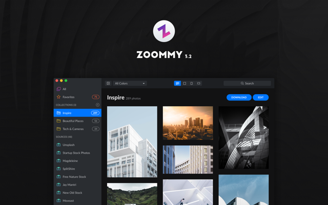 Zoommy - more than 200 000 free photos in one place