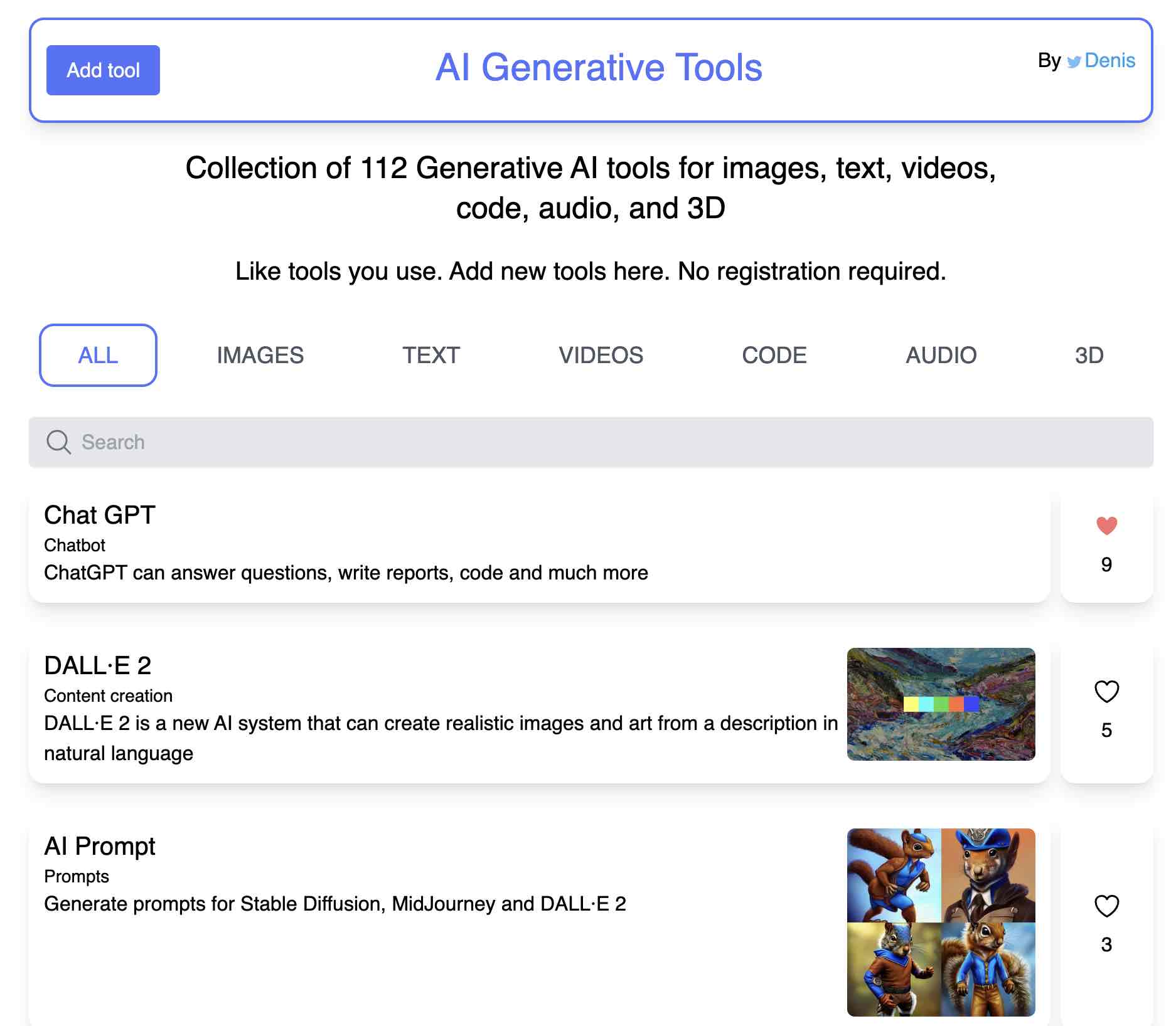 AI Generative Tools