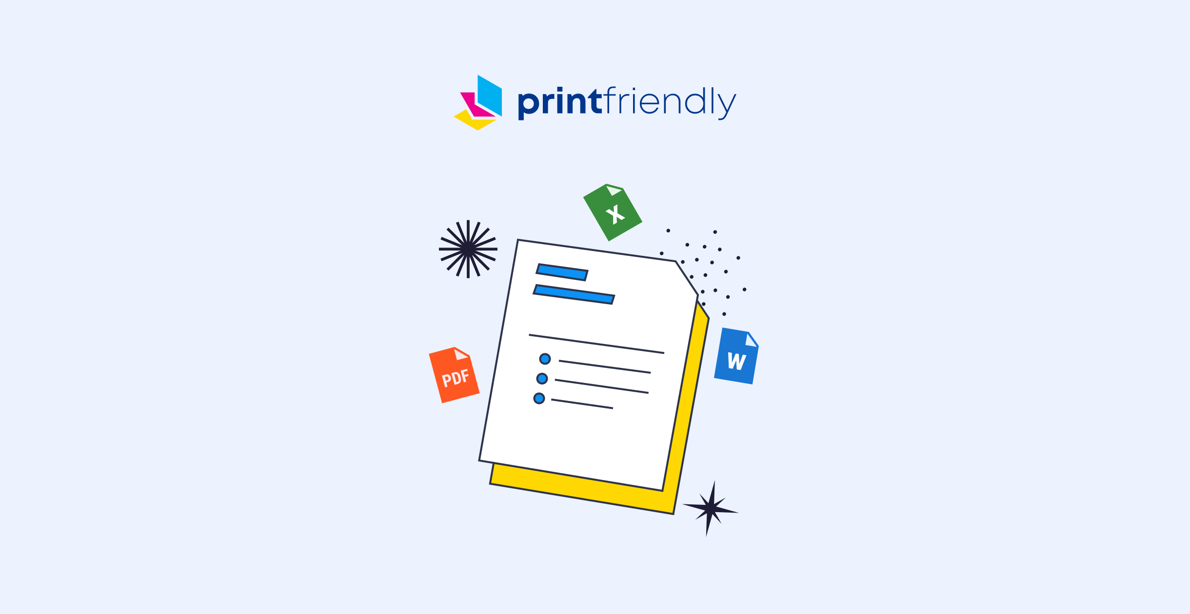 PrintFriendly | Convert Anything to PDF