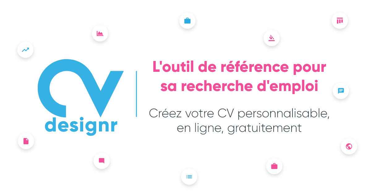 Créer mon CV design, outil création CV en ligne PDF gratuit - CVDesignR