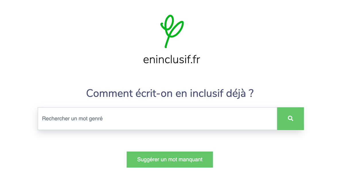 Comment écrit-on en inclusif déjà ?