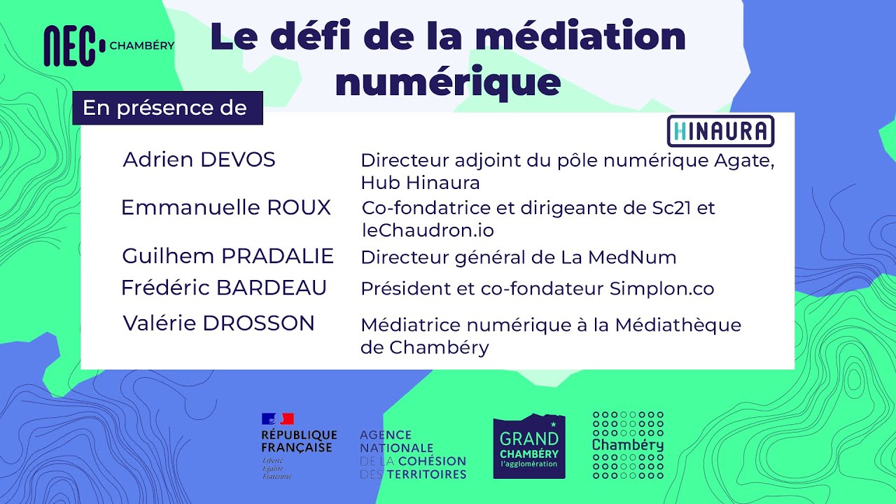 NEC Chambéry : Le défi de la médiation numérique