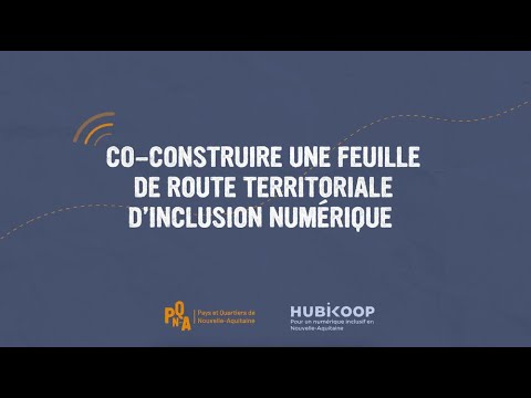 Co-construire une feuille de route territoriale d'inclusion numérique - Reportag