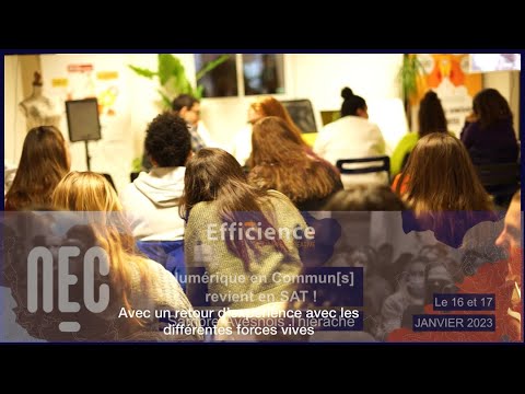 Evènement numérique NEC SAT #Maubeuge