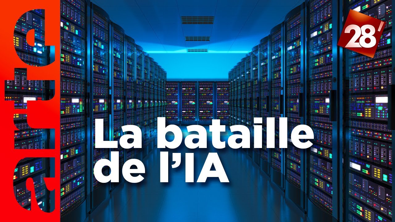 États-Unis, Chine, Europe… : qui va gagner la bataille de l'IA ? | 28 minutes | ARTE