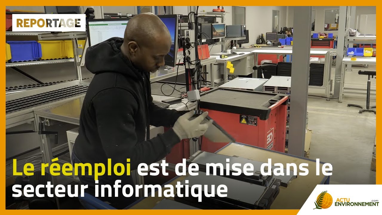 Le réemploi est de mise dans le secteur informatique