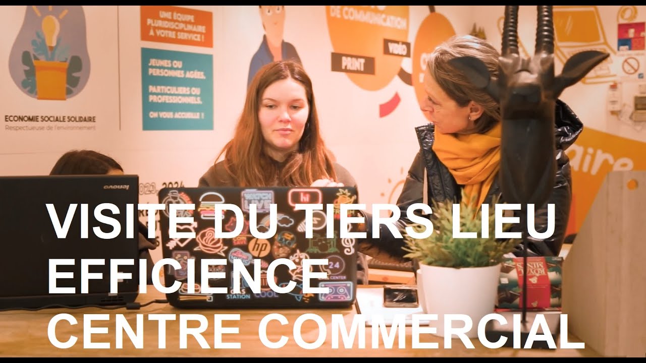 NEC visite du tiers-lieu Efficience