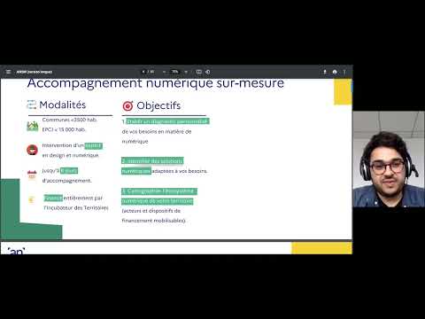 Webinaire du 30/03/2023 - Accompagnement numérique sur mesure avec l'ANCT