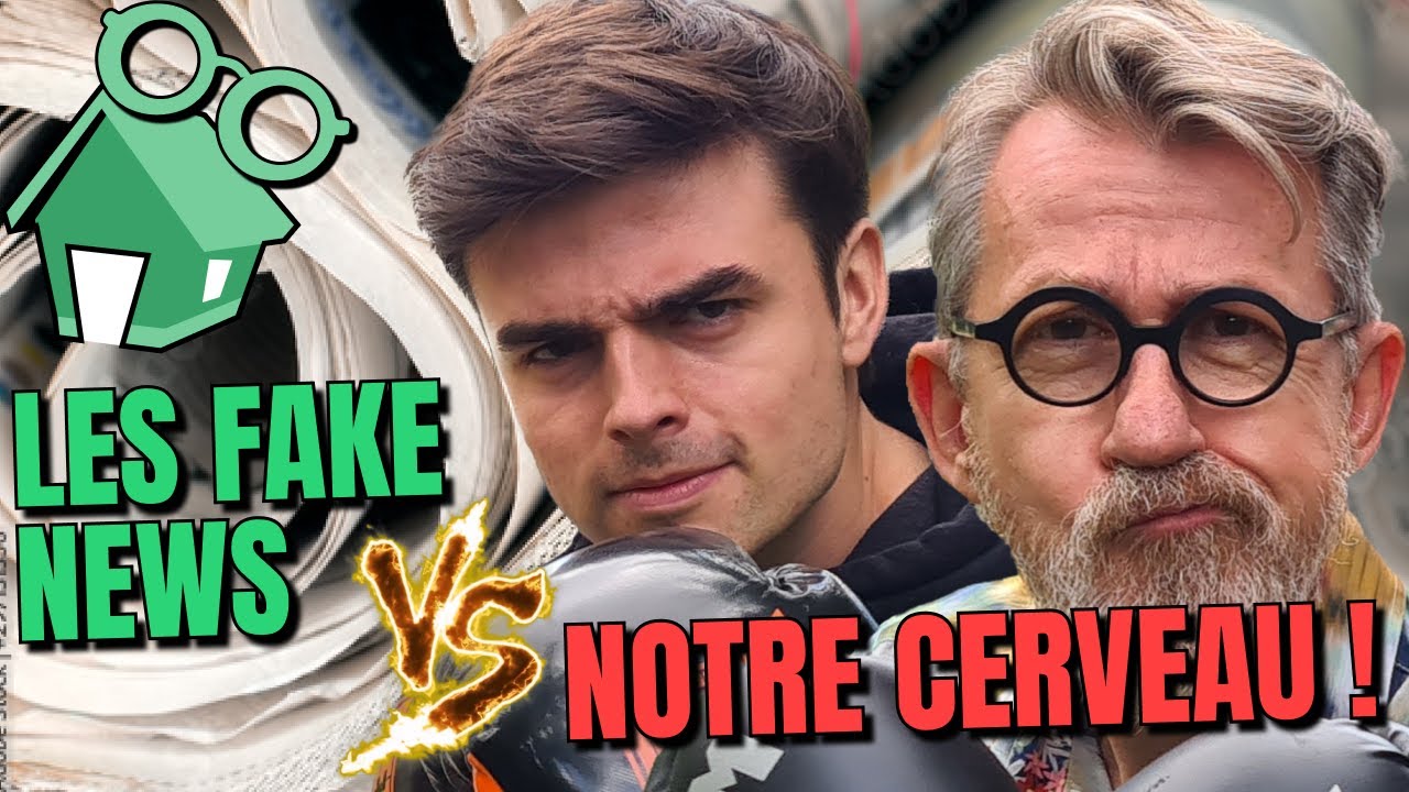 📱 FAKE NEWS VS CERVEAU 🧠 avec @HugoDecrypte