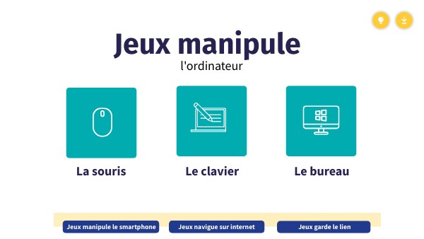 Jeux manipule l'ordinateur